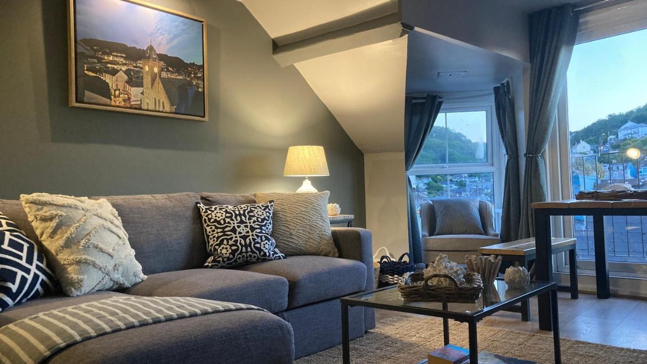 Looe With A View - Entire Apartment With Free Allocated Parking Zewnętrze zdjęcie