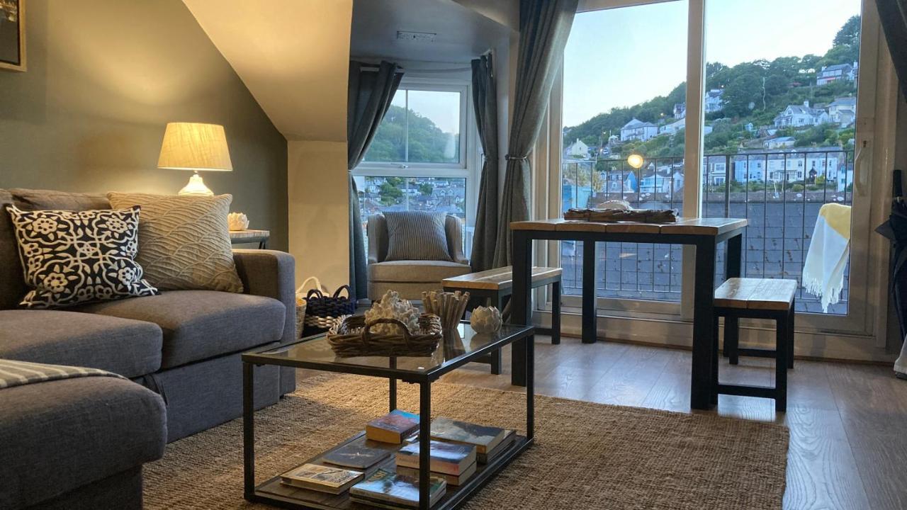 Looe With A View - Entire Apartment With Free Allocated Parking Zewnętrze zdjęcie